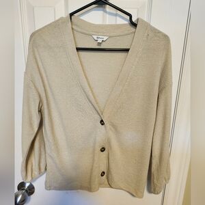 3/$50 Reitmans Beige Cardigan